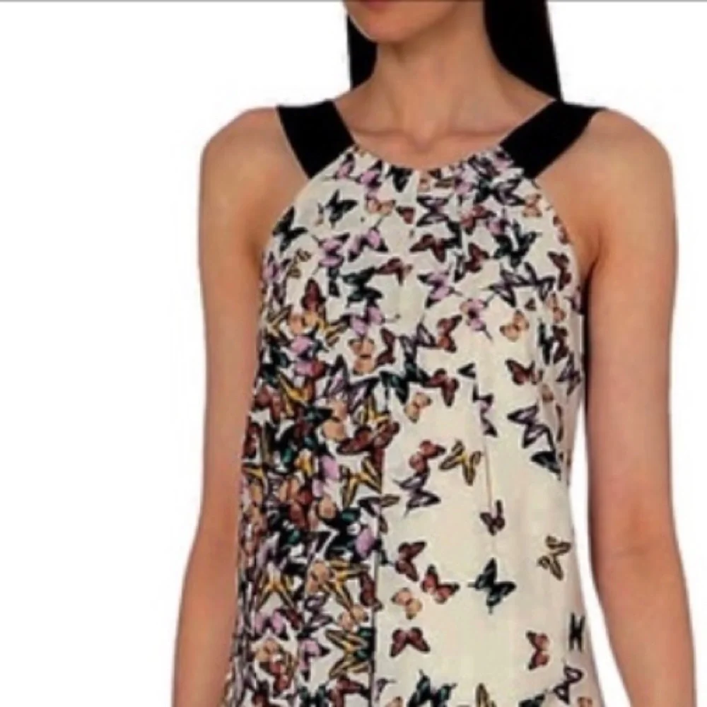 Ted Baker Butterfly Midi Dress Size 8 Sleeveless - Picture 16 of 16